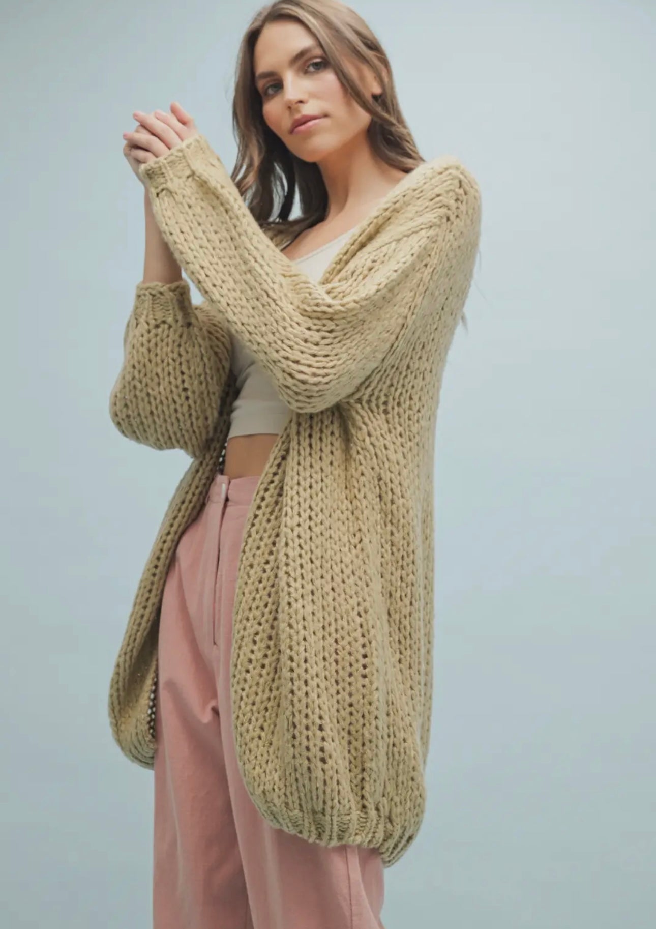 On The Go Oversized Cardigan