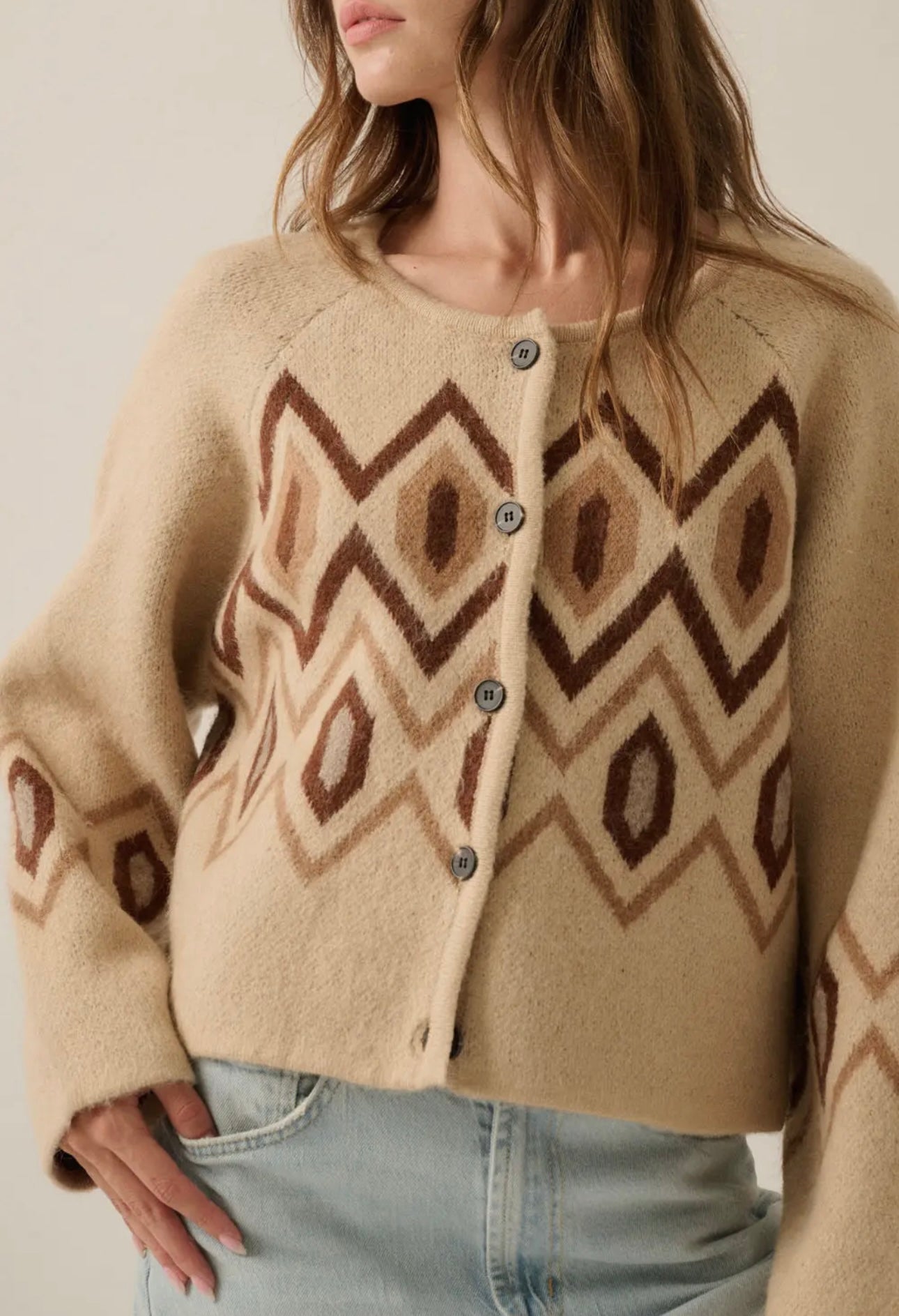 boho western cardigan