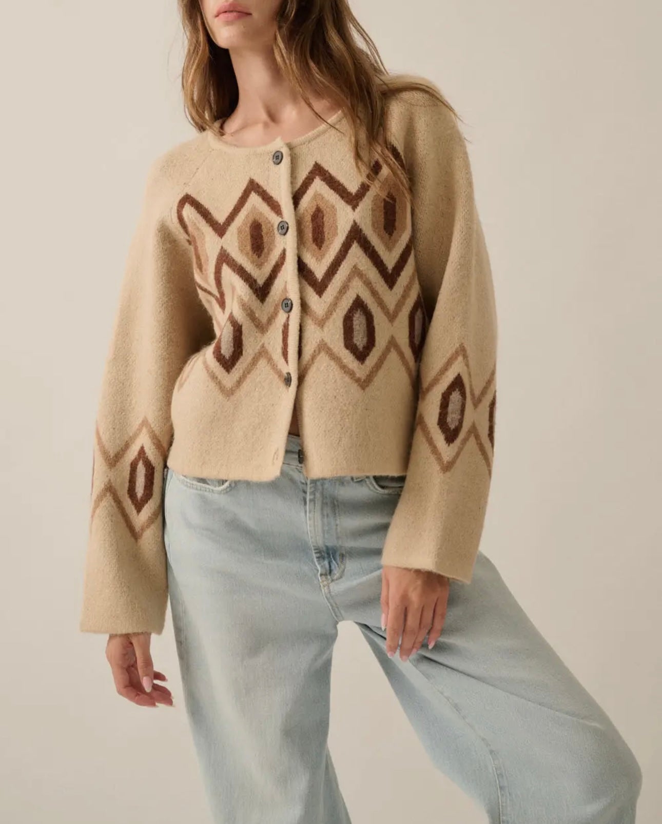 boho western cardigan