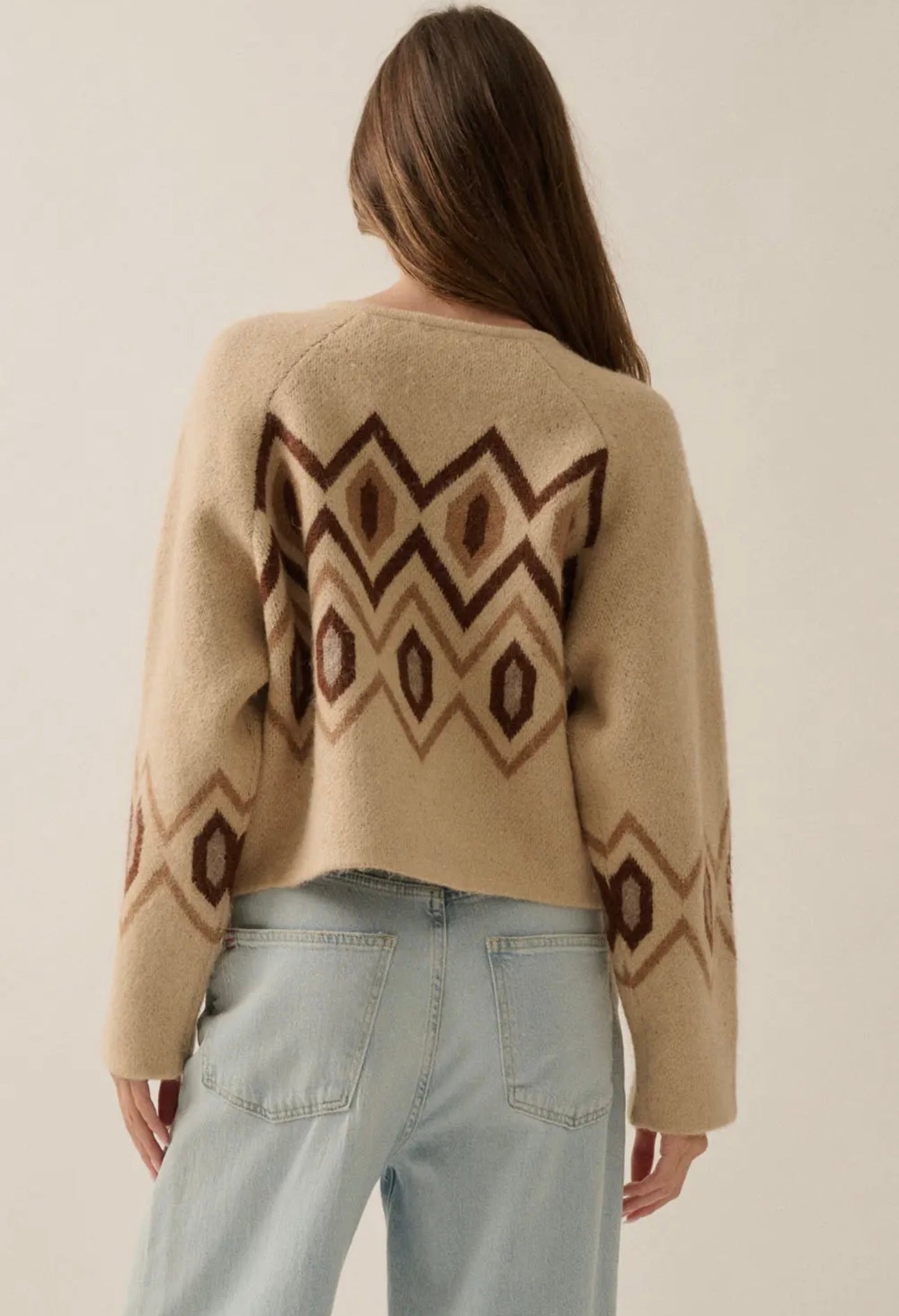 boho western cardigan