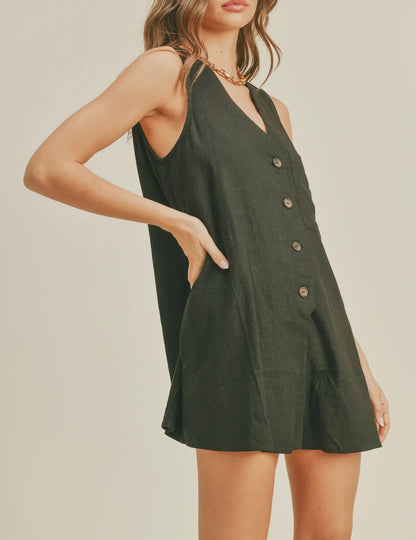 Cadence Linen Romper