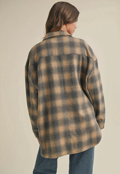 plaid shacket