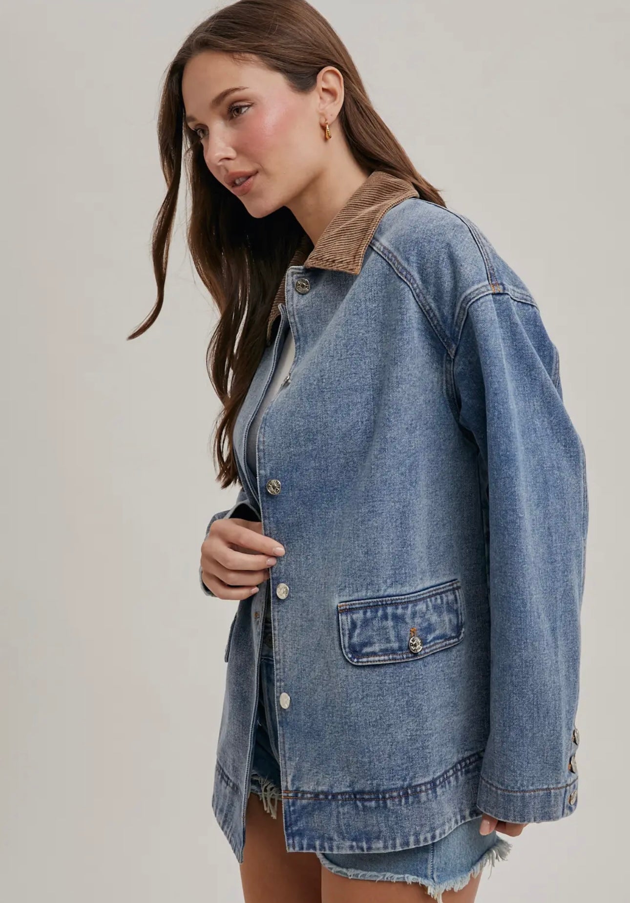 Denim barn jacket 