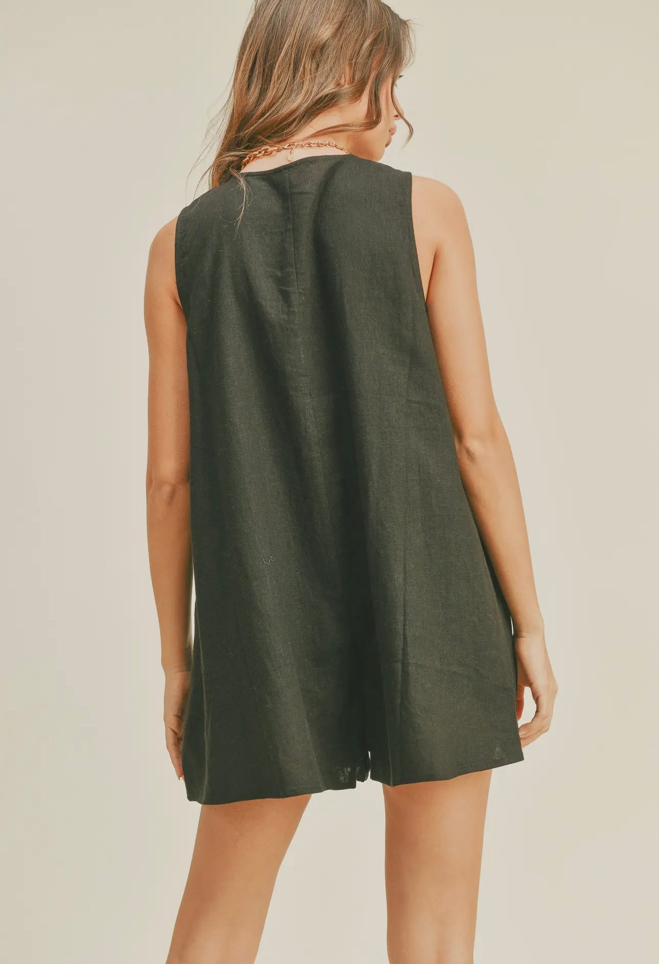 Cadence Linen Romper