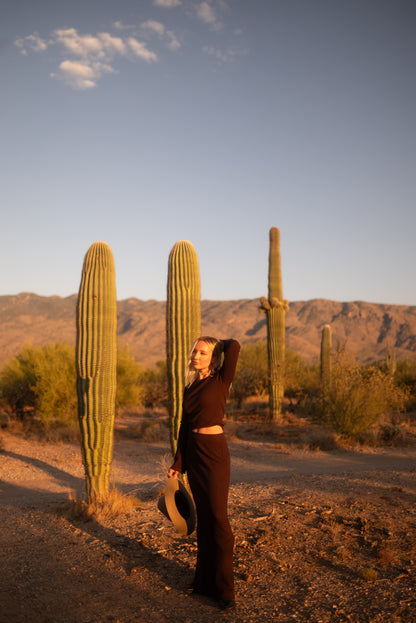 Jessie Ribbed Maxi Skirt