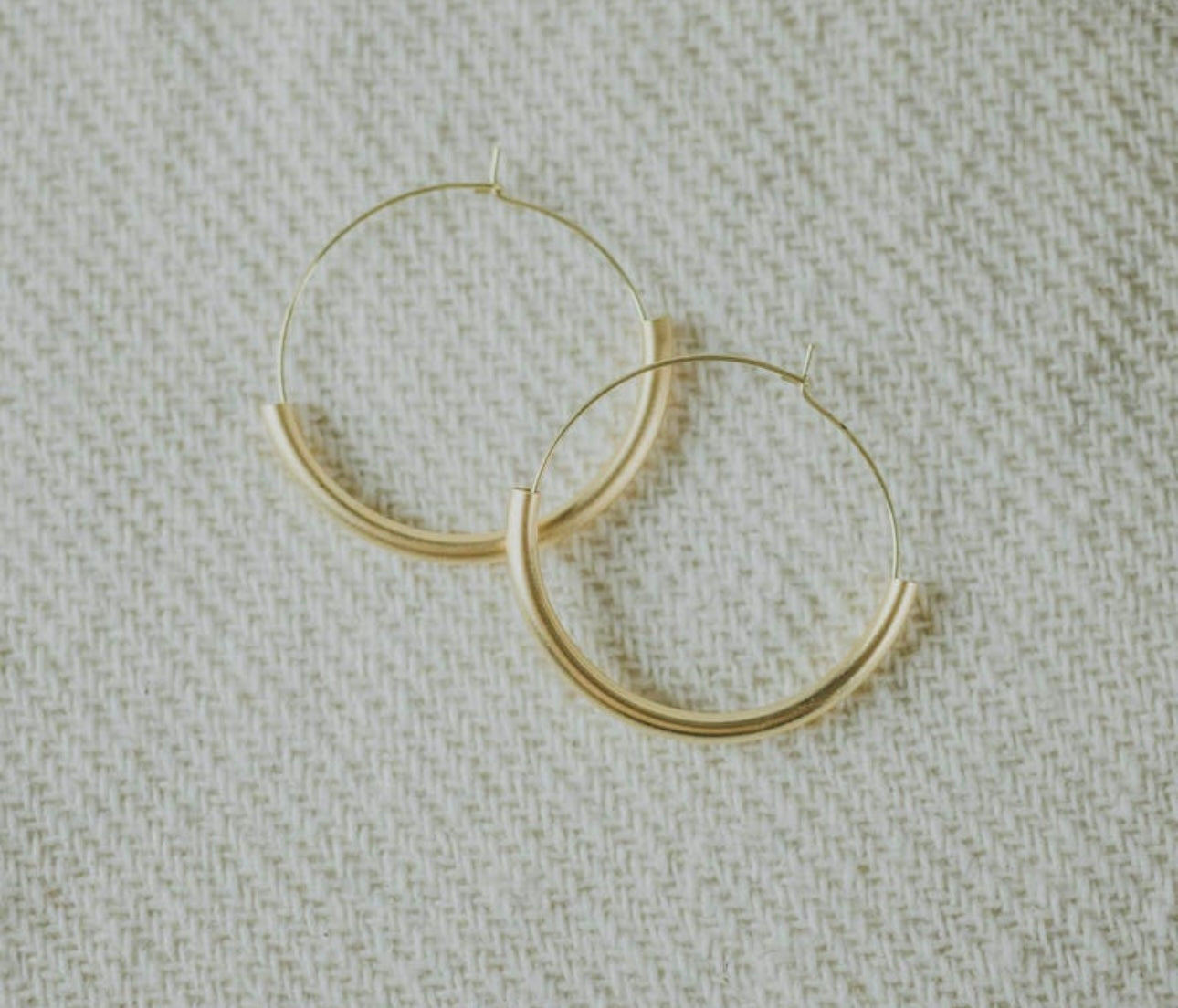 brass hoops