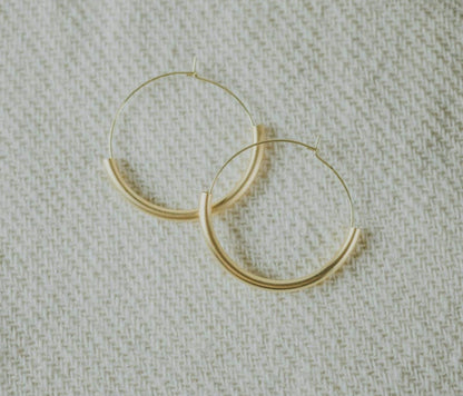 brass hoops