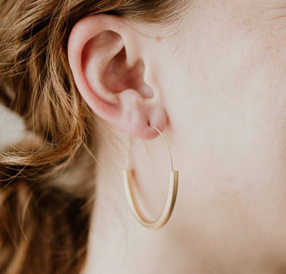 brass hoops