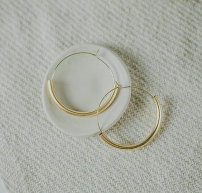 brass hoops